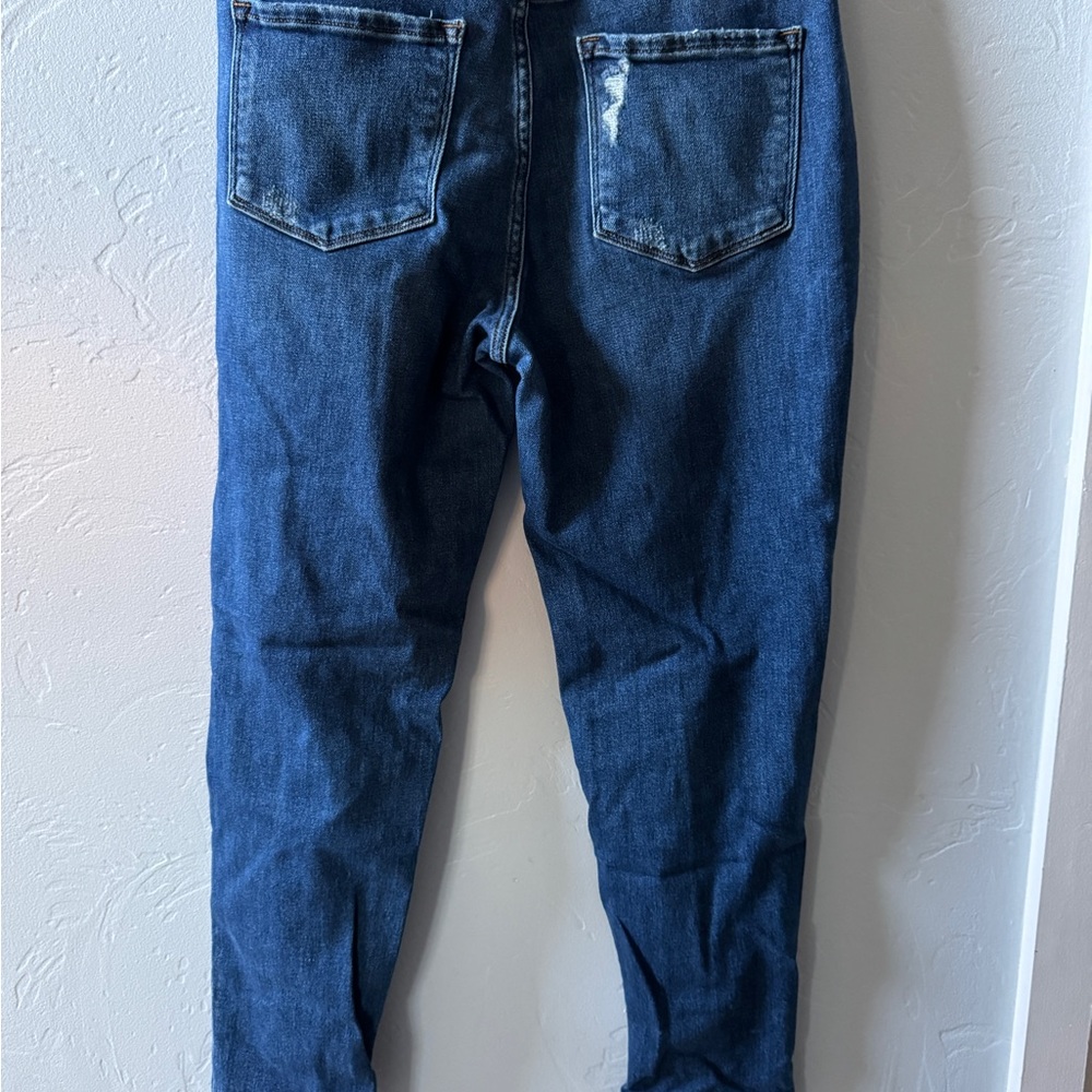 Flying Monkey Women's Ankle & Cropped Jeans - Dark Blue